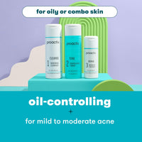 Thumbnail for Proactiv 3 Step Acne Treatment - Benzoyl Peroxide Face Wash, Repairing Acne Spot Treatment for Face And Body, Exfoliating Toner - 60 Day Complete Acne Skin Care Kit