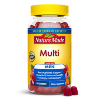 Thumbnail for Nature Made Multi for Him, Mens Multivitamins Gummies, Energy Metabolism Support, Multivitamin for Men, 150 Gummy Vitamins and Minerals, 75 Day Supply