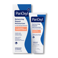 Thumbnail for PanOxyl PM Balancing Repair Moisturizer with Niacinamide, Ceramides and Cica, Hydrating Face Moisturizer, Acne Prone Skin and Dry Skin, Non-Comedogenic Night Face Moisturizer, 3 oz