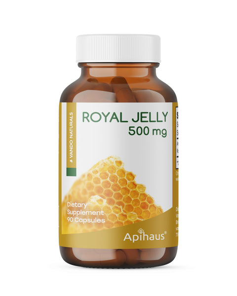 apihaus Royal Jelly, 500 mg, 90 Count