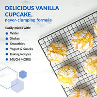 Thumbnail for BioTrust Low Carb Lite, 20 Grams of Grass-Fed Whey Protein Isolate, 100 Calories, ProHydrolase Digestive Enzymes, Non-GMO, Free from Soy and Gluten, rBGH-Free (14 Servings) (Vanilla Cupcake)