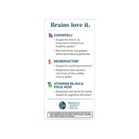 Thumbnail for NEURIVA Memory 3D Brain Supplement - Decaffeinated Nootropic Capsules for Memory, Focus, & Cognitive Function - Short Term, Long Term, & Working Memory Support - 50ct