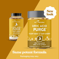 Thumbnail for Eu Natural Purge Uric Acid Flush - Eat & Drink What You Want - Uric Acid Support for Joints & Mobility with Celery Seed, Tart Cherry & Chanca Piedra - 60 Vegetarian Capsules