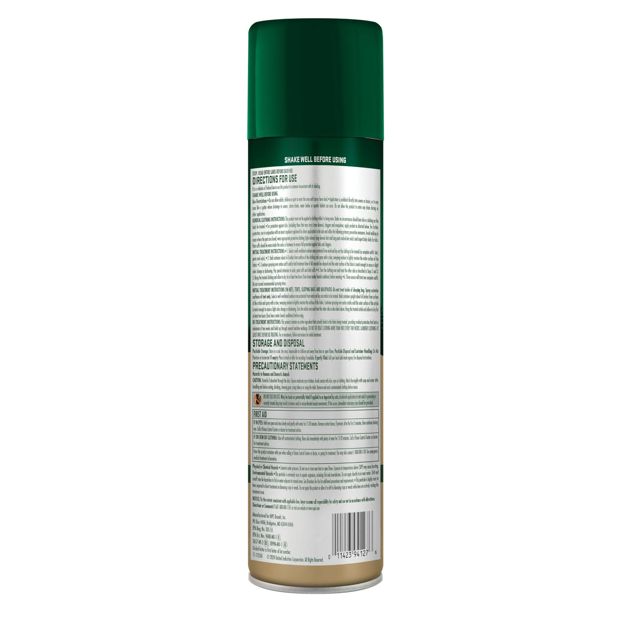 Repel Permethrin Clothing And Gear Insect Repellent, 6.5 Ounces, Aerosol Insect Repellent For Clothing And Gear Including Nets, Tents, Sleeping Bags And Backpacks