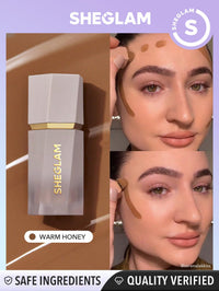 Thumbnail for SHEGLAM Sun Sculpt Liquid Contour Stick Long Lasting Cream Bronzer Makeup-Warm Honey