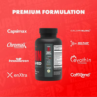 Thumbnail for Sculpt Nation by V Shred Burn Thermogenic Fat Burner for Men & Women - Daytime Fat Burner Metabolism Booster - Premium Capsimax Cayenne Pepper, Chromax, Patented Ingredients - 60 Natural Veggie Pills