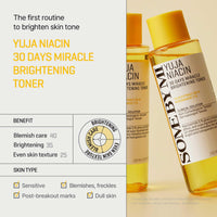 Thumbnail for SOME BY MI Yuja Niacin 30 Days Miracle Brightening Toner - 5.07Oz, 150ml - 5% Niacinamide and 12 Vitamin Face Toner for Brightening - Blemish and Melasma Care for Dull-Looking Skin - Korean Skin Care