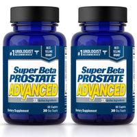 Thumbnail for SUPER BETA PROSTATE Advanced – Promote Sleep, Support Bladder Emptying. Prostate Support Supplement for Men's Health with Beta Sitosterol, not Saw Palmetto. (120 Caplets, 2-Pack)
