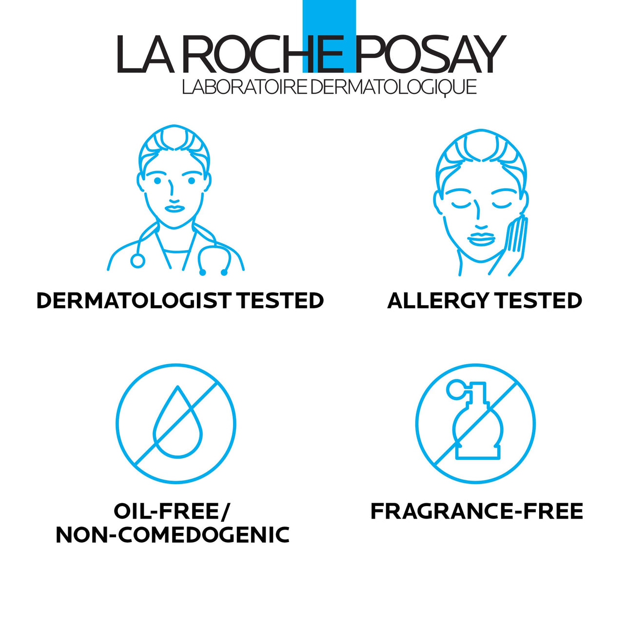La Roche-Posay Skin Care Set Anthelios Tinted Sunscreen SPF 50 & Travel Size Toleriane Hydrating Gentle Cleanser, Tinted Mineral Sunscreen with Titanium Dioxide & Gentle Face Wash, Gift Set