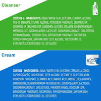 Thumbnail for CeraVe Moisturizing Cream and Hydrating Face Wash Trial Combo, 12oz Cream + 3oz Travel Size Cleanser