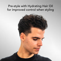 Thumbnail for BluMaan Hydrating Hair Oil - Designed for Dry, Frizzy, Straight, or Curly Hair - 100% Natural Men's Hair Strengthening Oil - 60 ml / 2.0 oz
