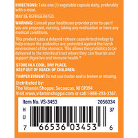 Thumbnail for The Vitamin Shoppe Probiotic Delayed Release 30 Billion - with 10 Probiotic Strains to Support Digestive, Immune & Vaginal Health or Yeast Imbalance - Shelf Stable (60 Veggie Caps)