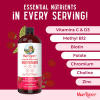 Thumbnail for MARYRUTH'S Liquid Morning Multivitamin for Women, Men & Kids | Vitamin A C D E B6 B12 Biotin Zinc | Beauty | Vegan | Non-GMO | Gluten Free | 32 Servings