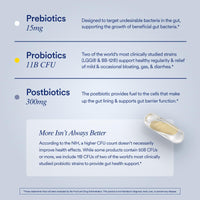 Thumbnail for Ritual Synbiotic+ Probiotic, Prebiotic, Postbiotic, 3-in-1 Supplement for Gut Health and Digestive Support, Regularity, Bloat, Immune, Vegan Delayed-Released Daily Capsule, Women and Men, 30 Day