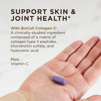 Thumbnail for Solgar Collagen Hyaluronic Acid Complex, 30 Tablets - Hydrolyzed Collagen Type 2 - Helps with Fine Lines & Wrinkles - Boosts Skin Collagen & Elasticity - Non-GMO, Gluten & Dairy Free - 30 Servings