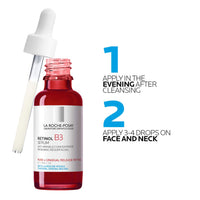 Thumbnail for La Roche-Posay Pure Retinol Face Serum with Vitamin B3, Anti Aging Face Serum for Lines, Wrinkles & Premature Sun Damage to Resurface & Hydrate, Suitable for Sensitive Skin, 1.0 Fl. Oz