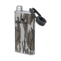 Thumbnail for Stanley Classic Easy Fill Wide Mouth Flask 8 oz | Leakproof Hip Flask | Hinge Connected Never Lose Cap | Insulated Stainless Steel Liquor Container | BPA-Free | Bottomland