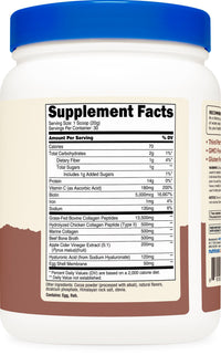 Thumbnail for Nutricost Multi Collagen + Beauty & Protein Powder (Milk Chocolate Flavor) 30 Servings - with Biotin and Collagen Peptides, Non-GMO, Gluten-Free