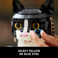 Thumbnail for LEGO Ideas Tuxedo Cat - Building Sets for Adults, Ages 18+ - DIY Crafts Kit for Home Decor, Living Room or Bedroom - Gift for Animal Lovers - 21349