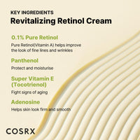 Thumbnail for COSRX Retinol 0.1% Cream, 0.67 Oz, Anti-aging Eye & Neck Cream with Retinoid Treatment to Firm Skin, Reduce Wrinkles, Fine Lines, Signs of Aging, Gentle Daily Korean Skin Care