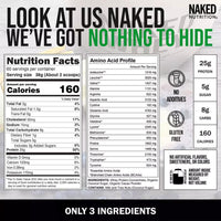 Thumbnail for NAKED Whey Chocolate Protein Powder 5LB (60 Servings) + Chocolate Peanut Butter Powder (47 Servings) Bundle