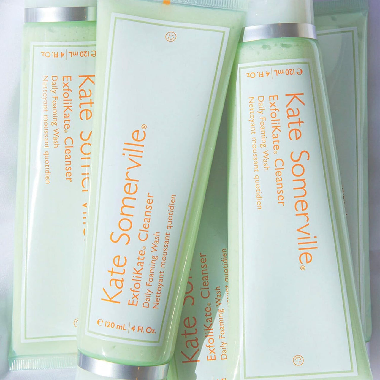 Kate Somerville ExfoliKate Cleanser – Daily Exfoliating Foaming Face Wash – Clinically Formulated Glycolic Acid and Lactic Acid Gentle Facial Scrub, 1.7 Fl Oz
