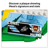 Thumbnail for LEGO Editions Lionel Messi – Soccer Highlights - Building Set for Boys & Girls, Ages 10+ - Collectible Soccer Gift with Plaque - Kids Bedroom or Shelf Decor - 43011