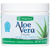 Thumbnail for De La Cruz Aloe Vera Face Moisturizer - Natural Aloe Cream for Face, Hands and Body, 4oz