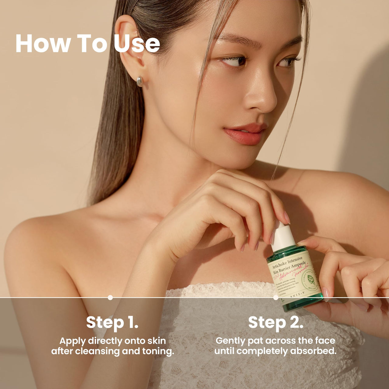 AXIS-Y Artichoke Intensive Skin Barrier Ampoule - Hydrating & Soothing Serum with Centella Asiatica, Licorice & Aloe for Skin Irritation Treatment - Vegan Korean Skin Care - 1.01 fl. oz.