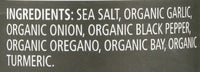 Thumbnail for Frontier Co-op Organic Adobo Seasoning, Sea Salt with Organic Garlic, Onion, Black Pepper, Oregano, Bay Leaf, Turmeric | 2.86 Ounce (Pack of 1)