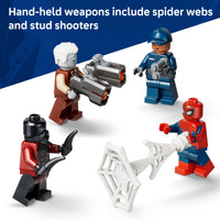 Thumbnail for LEGO Marvel Spider-Man Prison Transport Chase - Super Hero Building Toy for Boys & Girls, Ages 8+ - Includes 4 Minifigures - Spider-Man Toy for Fans - Gift for Birthdays - 76349