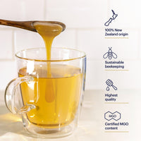 Thumbnail for Manuka Health UMF 10+/MGO 263+ Manuka Honey (250g/8.8oz), Superfood, Authentic Raw Honey from New Zealand