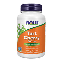 Thumbnail for NOW Foods Supplements, Tart Cherry (Prunus cerasus) 500 mg, 50:1 Concentrate, Herbal Supplement, 90 Veg Capsules