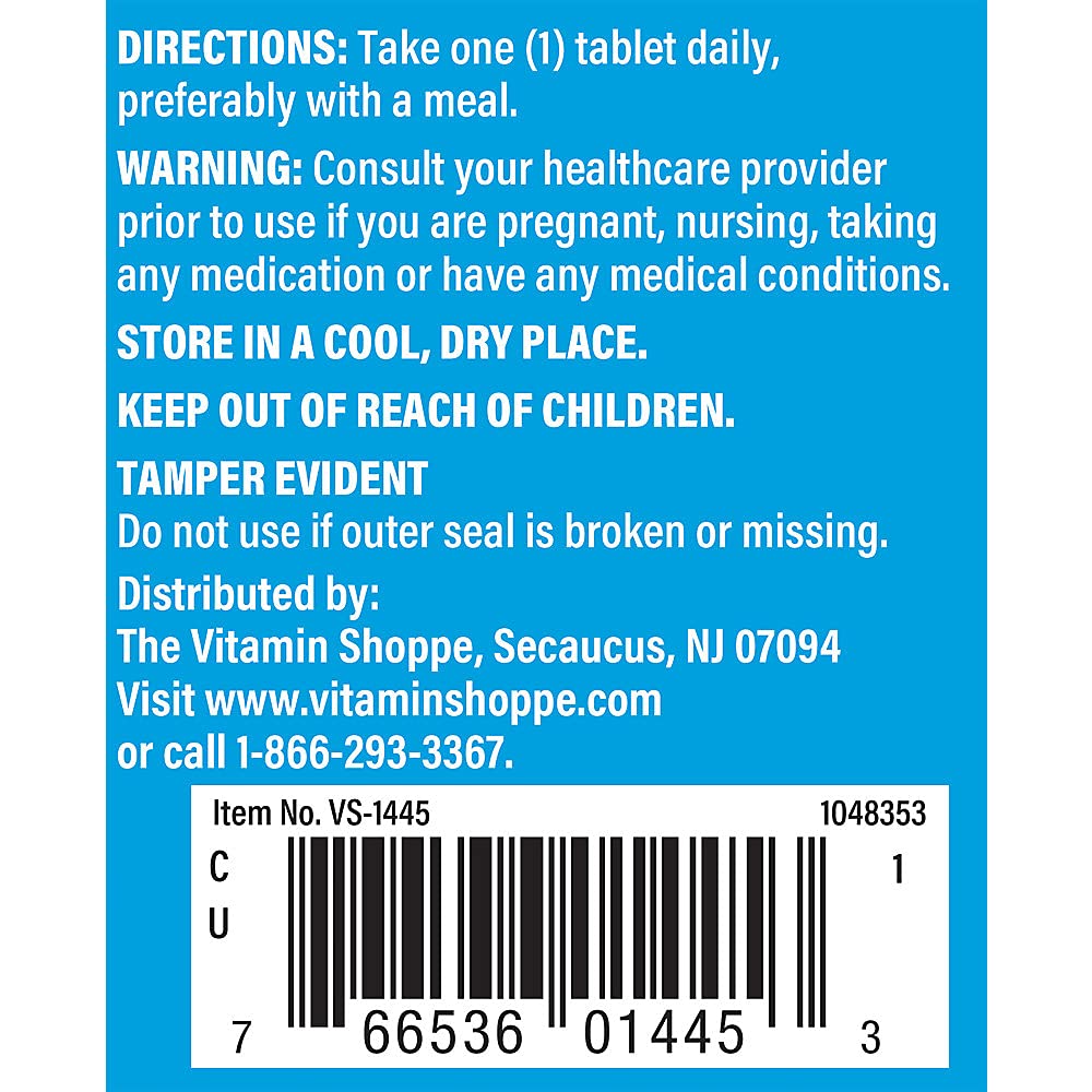 The Vitamin Shoppe Manganese 10MG, Antioxidant Supplement That Supports (100 Tablets)