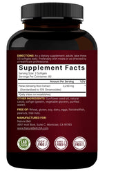 Thumbnail for NatureBell Korean Red Ginseng 2,250mg Per Serving, 240 Softgels | Panax Ginseng Root, Standardized to 10% Ginsenosides, Non-GMO, Support Energy, Male Performance, & Immune System