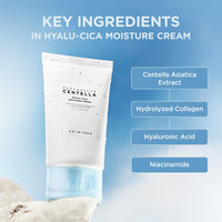 Thumbnail for SKIN1004 Hyalu-Cica Moisture Cream, Face Moisturizer with Hyaluronic Acid, Centella Cream for Deep Hydration, Lightweight Nourishing Gel Moisturizer for Face, Korean Skin Care, 2.53 fl oz / 75ml