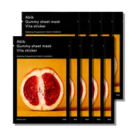 Thumbnail for Abib Gummy Sheet Mask Vita Sticker 10 Sheets (Skin Tone) I Korean Face Mask for Sensitive Skin, Soothing & Redness Relief, Daily Skincare Treatment, K-Beauty Sheet Mask