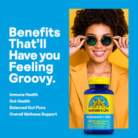 Thumbnail for Nature's Life Monolaurin Plus Zinc Immune Support Supplement - 936mg Monolaurin from Raw Coconuts, Zinc 15mg, Supports Gut Health, Balanced Gut Flora, 60-Day Guarantee, 45 Serv, 90 Vegetarian Capsules