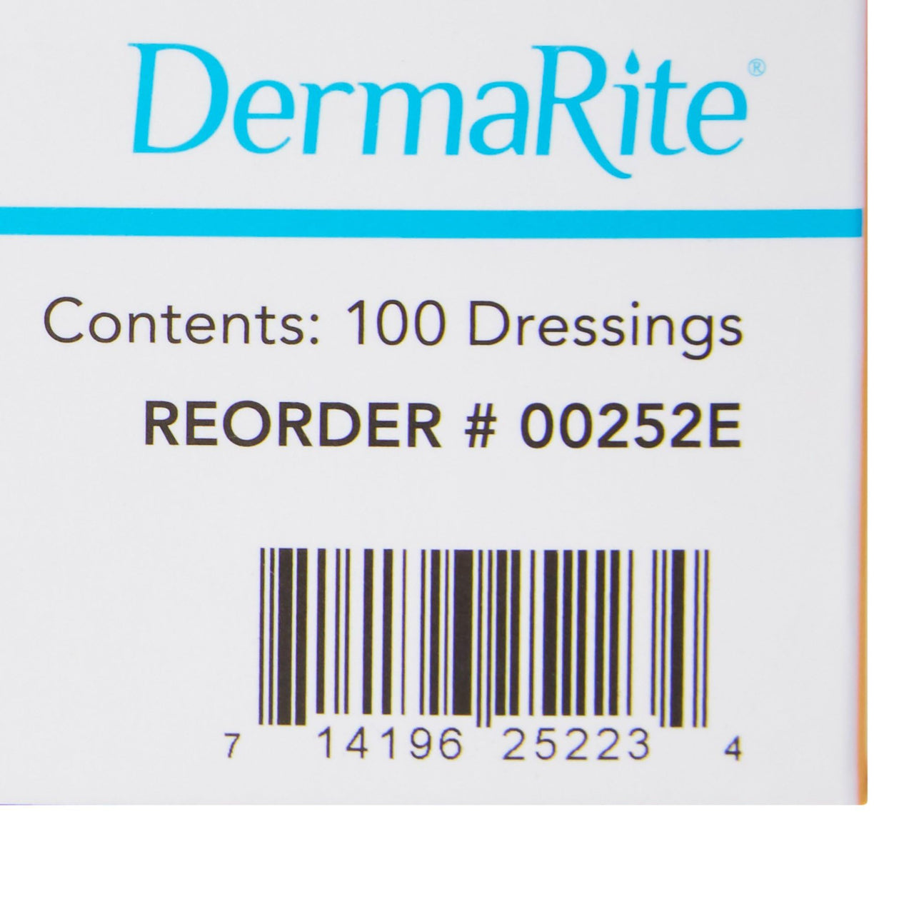 DermaRite's DermaView II, Transparent Film Dressing with Border - Frame Style Delivery, Sterile, Individually Wrapped, 2-3/7 in. x 2.75 in., 1 Count, 100 Packs, 100 Total