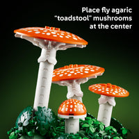 Thumbnail for LEGO Botanicals Woodland Mushrooms - Building Set for Adults, Ages 18+ - Mushroom Decor for Home Office or Desk - Gifts for Women & Men - Craft Activity - 11505