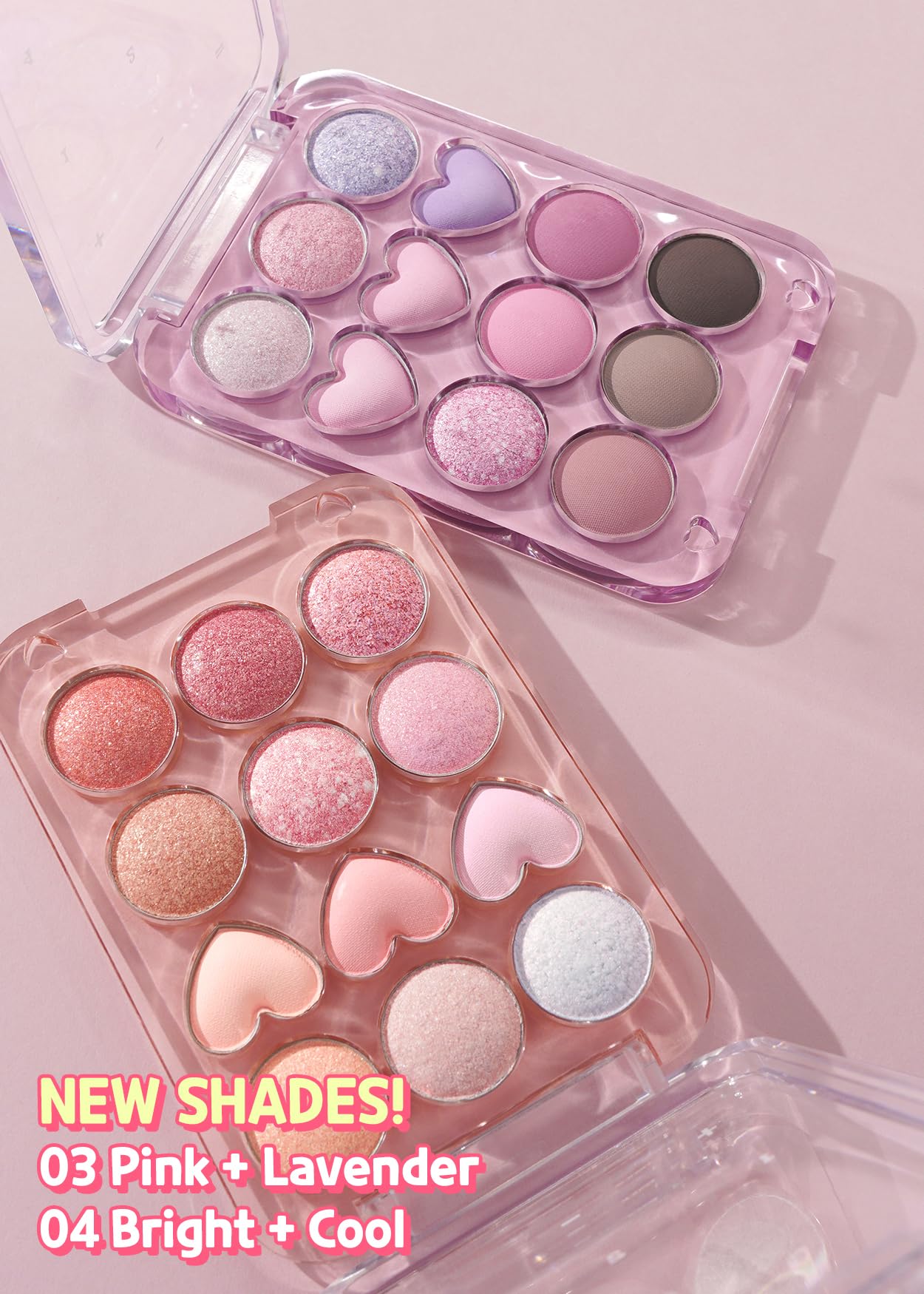 COLORGRAM Pin Point Eyeshadow Palette 04 Bright+Cool | Eyeshadow Palette for Daily makeup, Ultra-Blendable, Matte, Glitter, Shimmer Shades