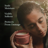 Thumbnail for SHAZ & KIKS Nourishing Naram Conditioner | Weightless Whipped Conditioner to Repair Damage and Reduce Frizz | Visibly Softens and Protects Hair | Ashwagandha & Kokum Butter | Vegan, Color-Safe | 230ml