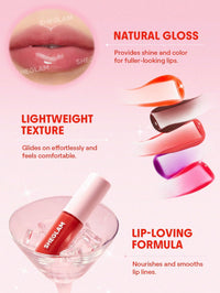 Thumbnail for SHEGLAM Jelly Wow Tinted Lip Oil Plumping Lip Gloss Natural -Day Dreamer