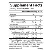 Thumbnail for Carlson Med Omega, Lemon-Lime, 2,700 mg Omega-3s, 100 mL