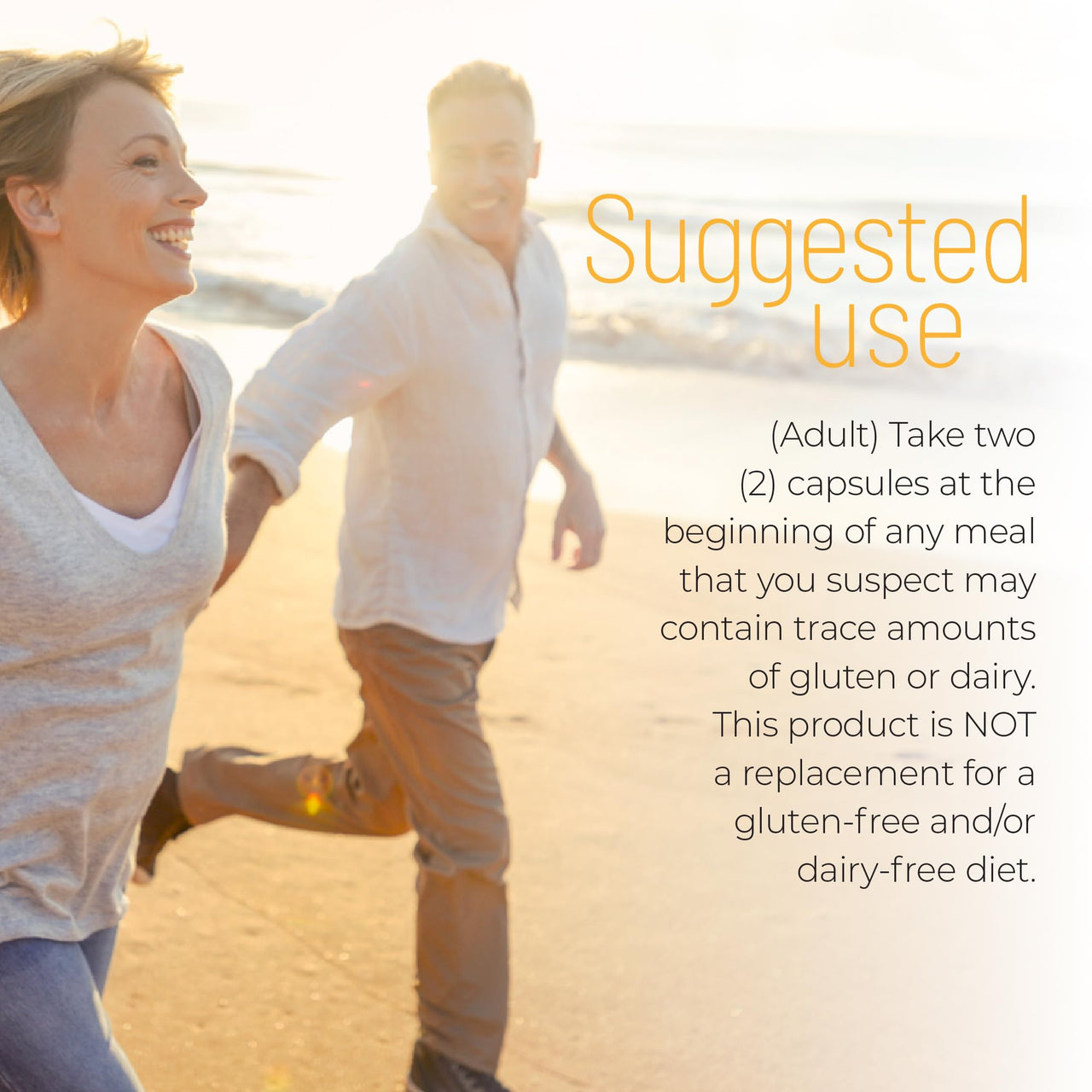 Nature's Secret Gluten & Dairy Digestive Aid - 50 Capsules - Helps Break Down Wheat Protein & Milk Lactose - 25 Servings