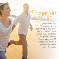 Thumbnail for Nature's Secret Gluten & Dairy Digestive Aid - 50 Capsules - Helps Break Down Wheat Protein & Milk Lactose - 25 Servings