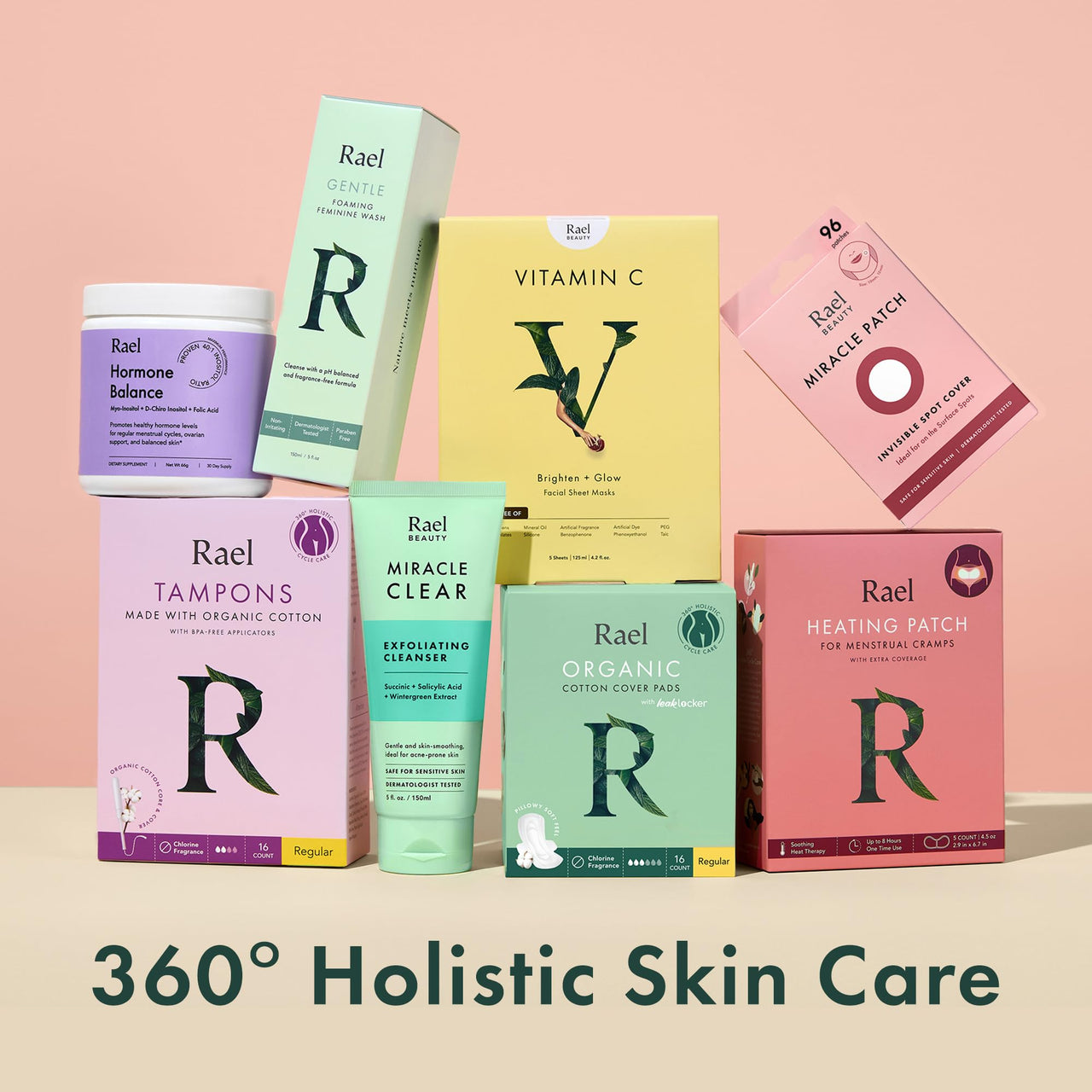 Rael Pimple Patches, Miracle XL Spot Control Cover - Hydrocolloid Acne Pimple Patch for Face, Zits & Blemish, Back and Body, Korean Skin Care (8 Count)