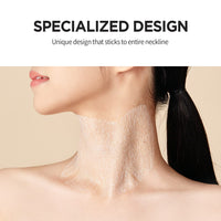 Thumbnail for Wrinkle-fit Neck Mask - Neck Wrinkle Patches, Firming and Tightening Korean Deep Collagen Mask - Hyaluronic Acid NeckTargeted Mesh Sheet Mask for Lifting Sagging Skin - Boosting Elasticity 7EA