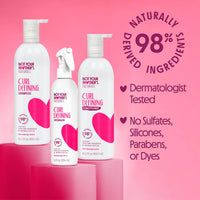 Thumbnail for Not Your Mother's Naturals Moisturize & Enhance Curl Definition Shampoo, Conditioner, & Detangler (3-Pack) - Tahitian Gardenia Flower & Mango Butter