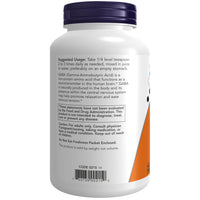 Thumbnail for NOW Foods Supplements, GABA (Gamma-Aminobutyric Acid) Powder, Neurotransmitter Support*, 6-Ounce